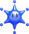 Blue Big Paint Star