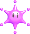 Purple Big Paint Star