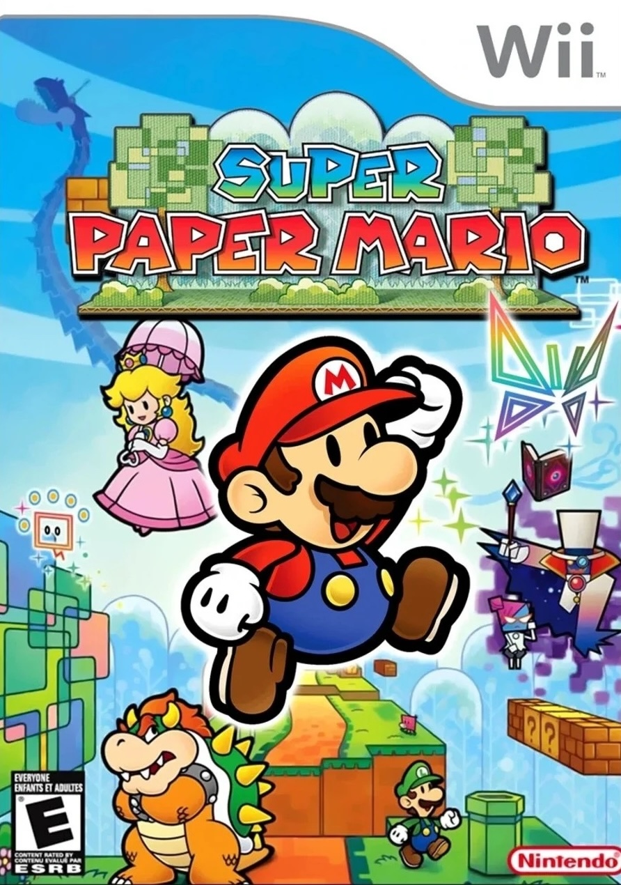 Super Paper Mario Boxart