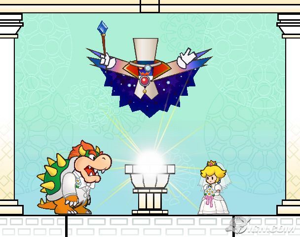 Bowser and Peach's wedding